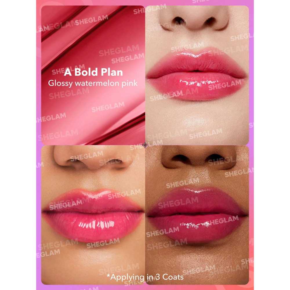 SHEGLAM Mirror Kiss High-Shine Lipstick