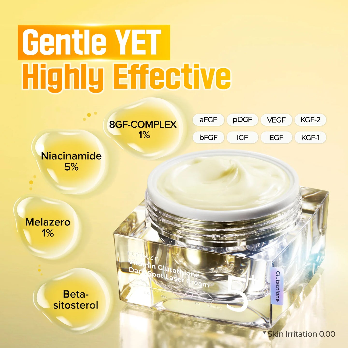 Numbuzin No. 5 Vitamin Glutathione Dark Spot Laser Cream