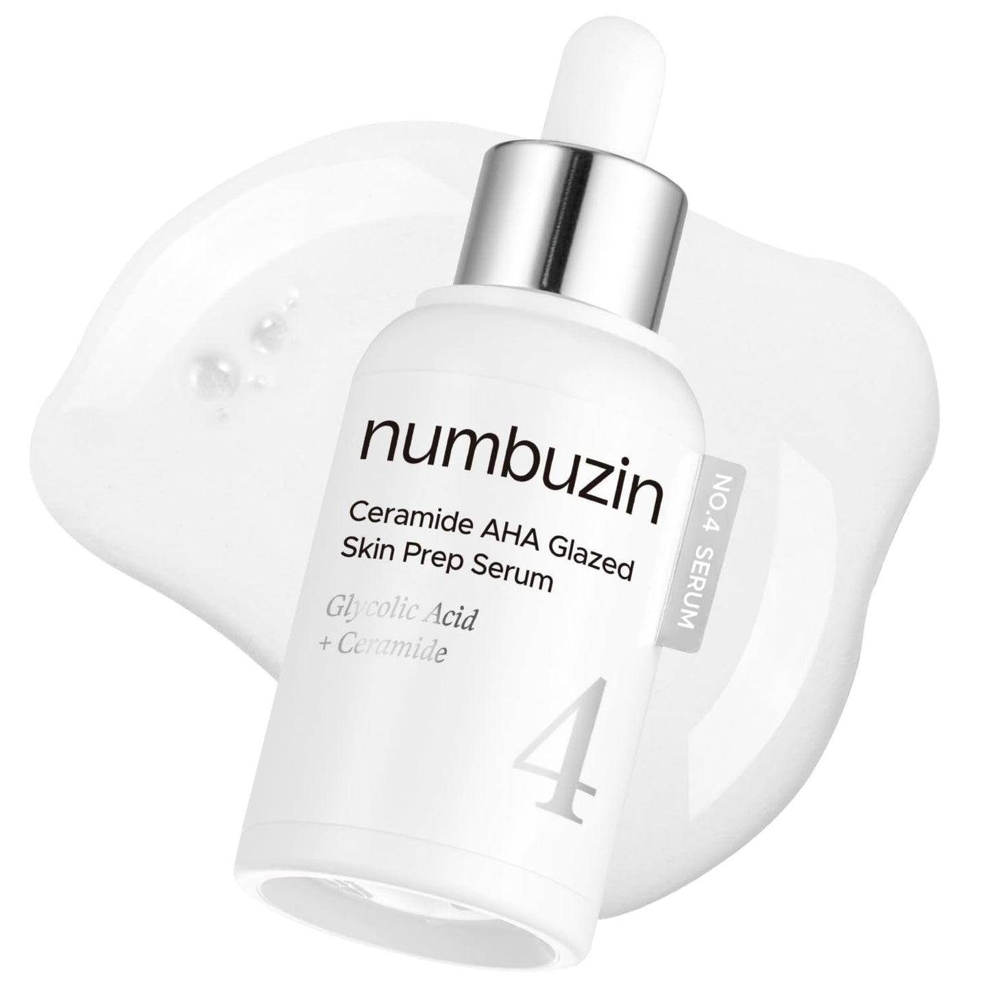 numbuzin No.4 Ceramide AHA Glazed Skin Prep Serum