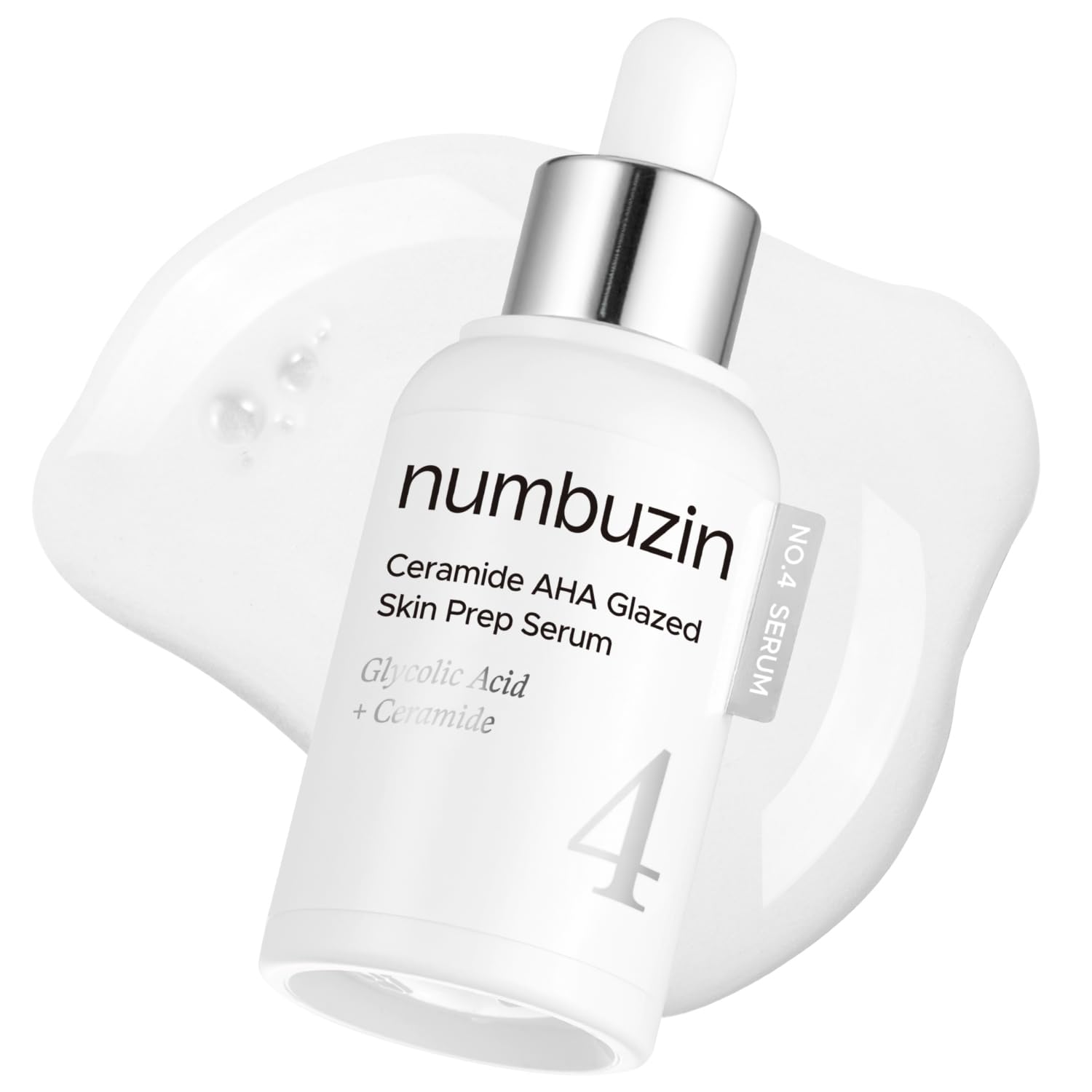 numbuzin No.4 Ceramide AHA Glazed Skin Prep Serum