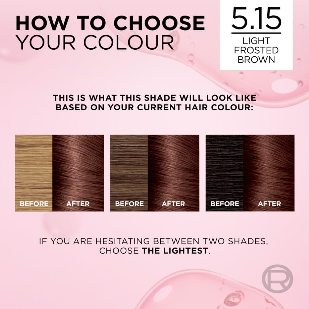 L'Oreal Paris Excellence Creme Triple Care Colour - 5.15 Natural Iced Brown