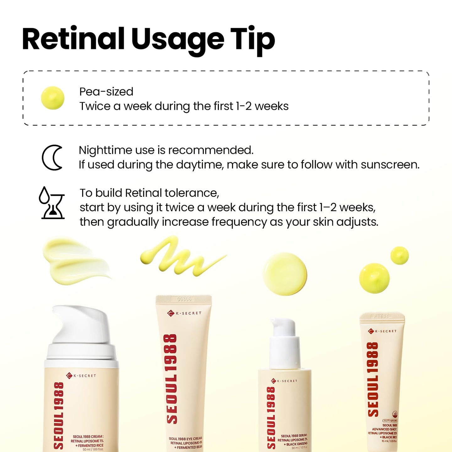 K-SECRET SEOUL 1988 Advanced Shot : Retinal Liposome 12% + Black Rice