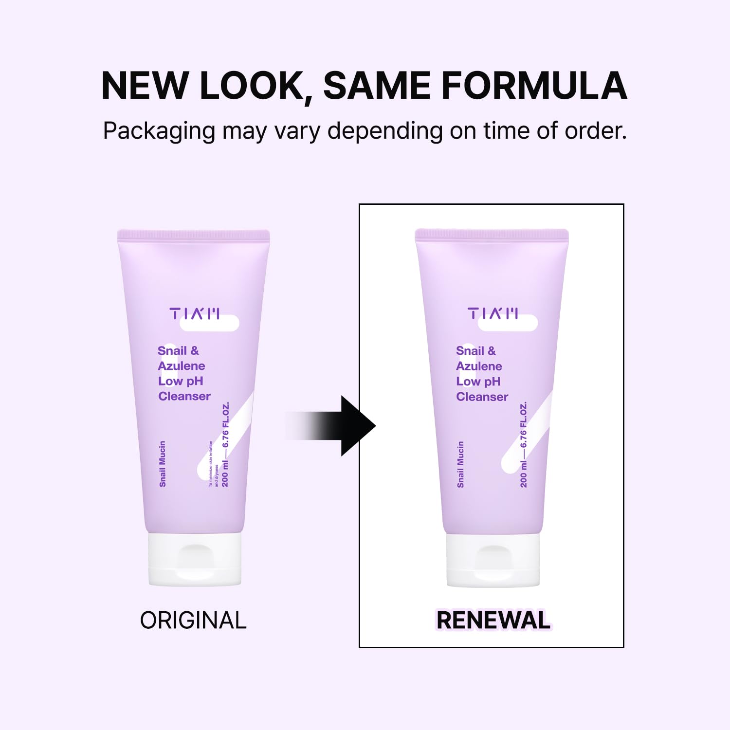 TIAM Snail & Azulene Low pH Cleanser