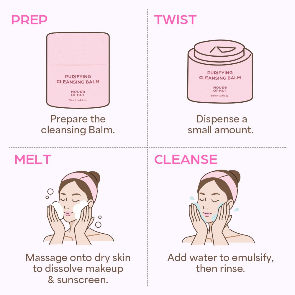 House of Hur Purifying Cleansing Balm