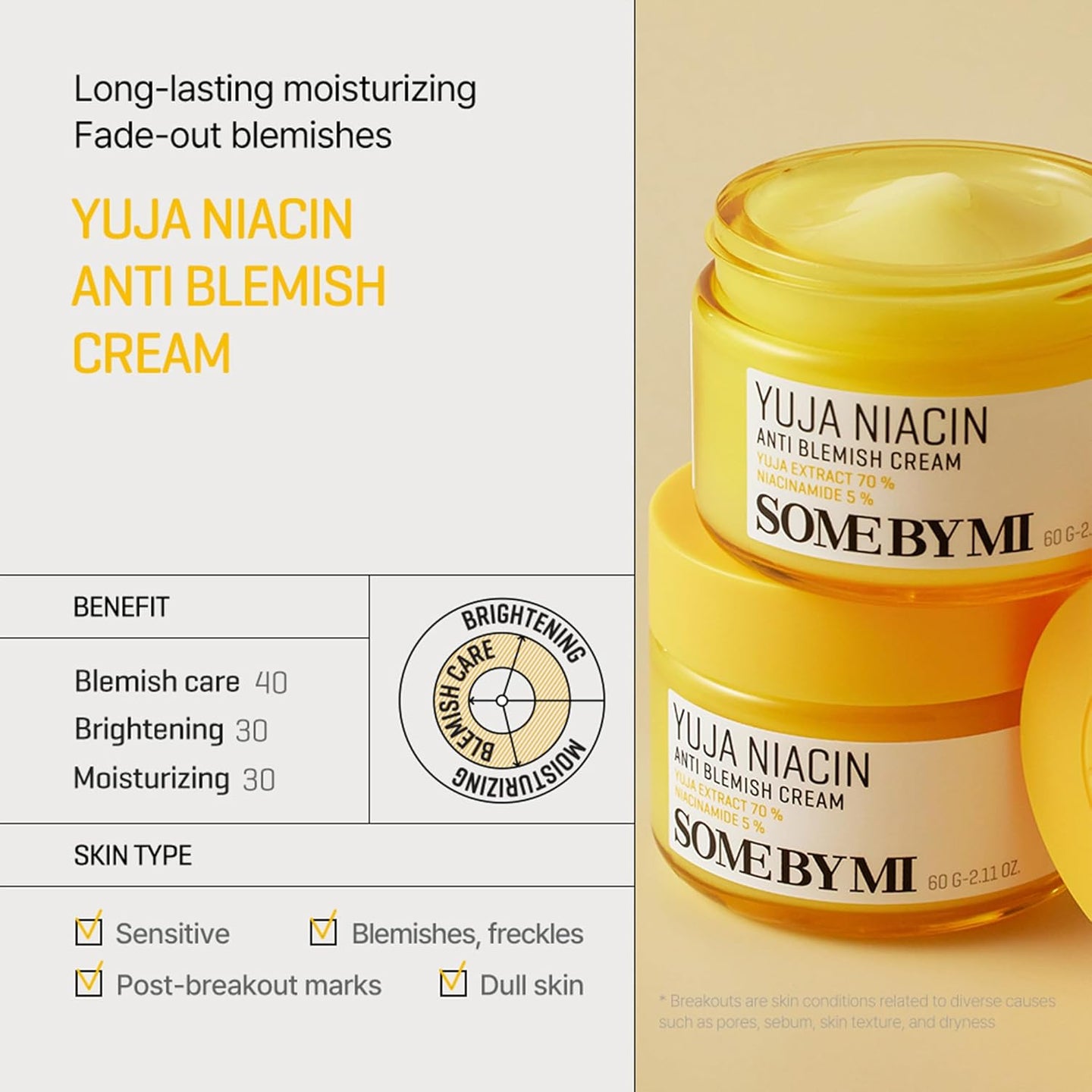 SOME BY MI - Niacin Anti Blemish Cream