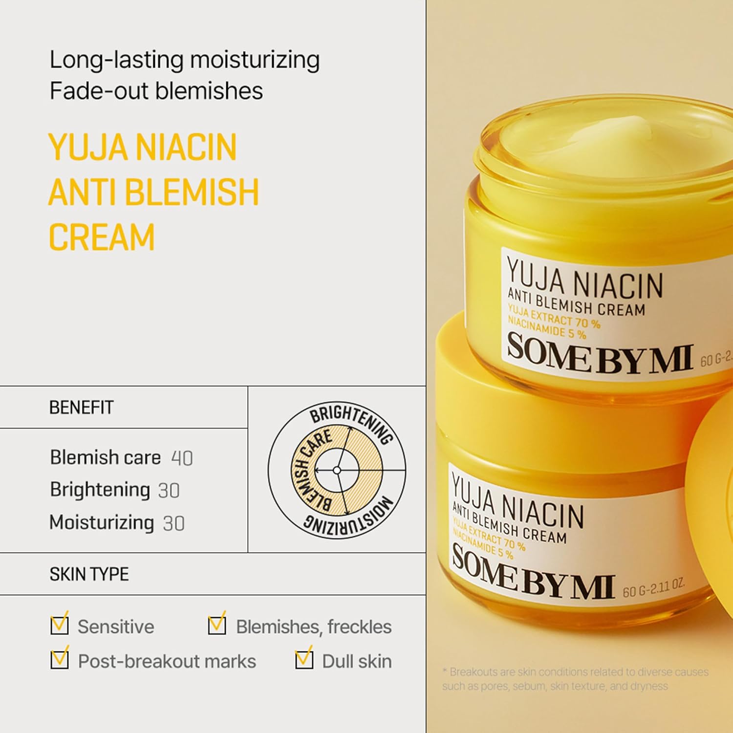 SOME BY MI - Niacin Anti Blemish Cream