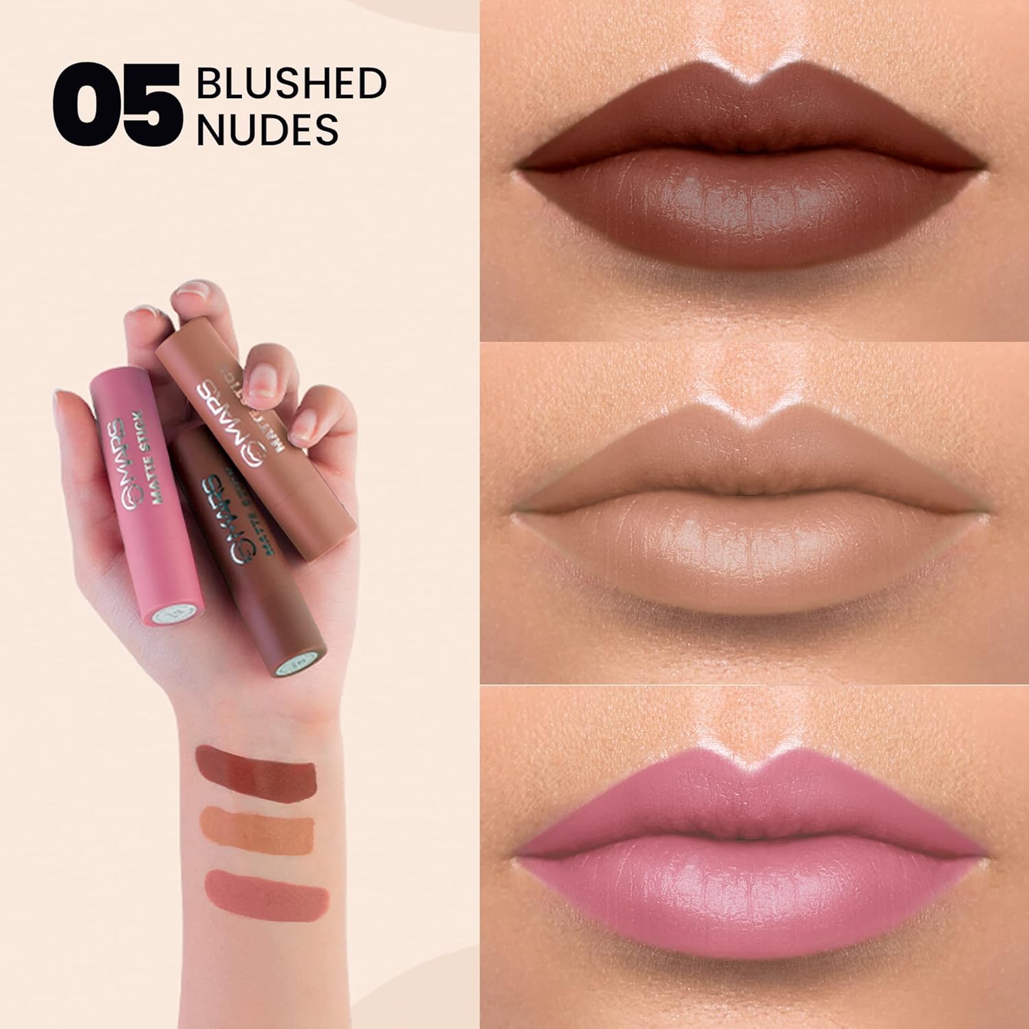 MARS Matte Box Set of 3 Lipsticks