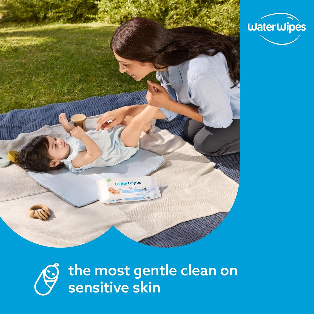 WaterWipes Sensitive+ Newborn & Baby Wipes