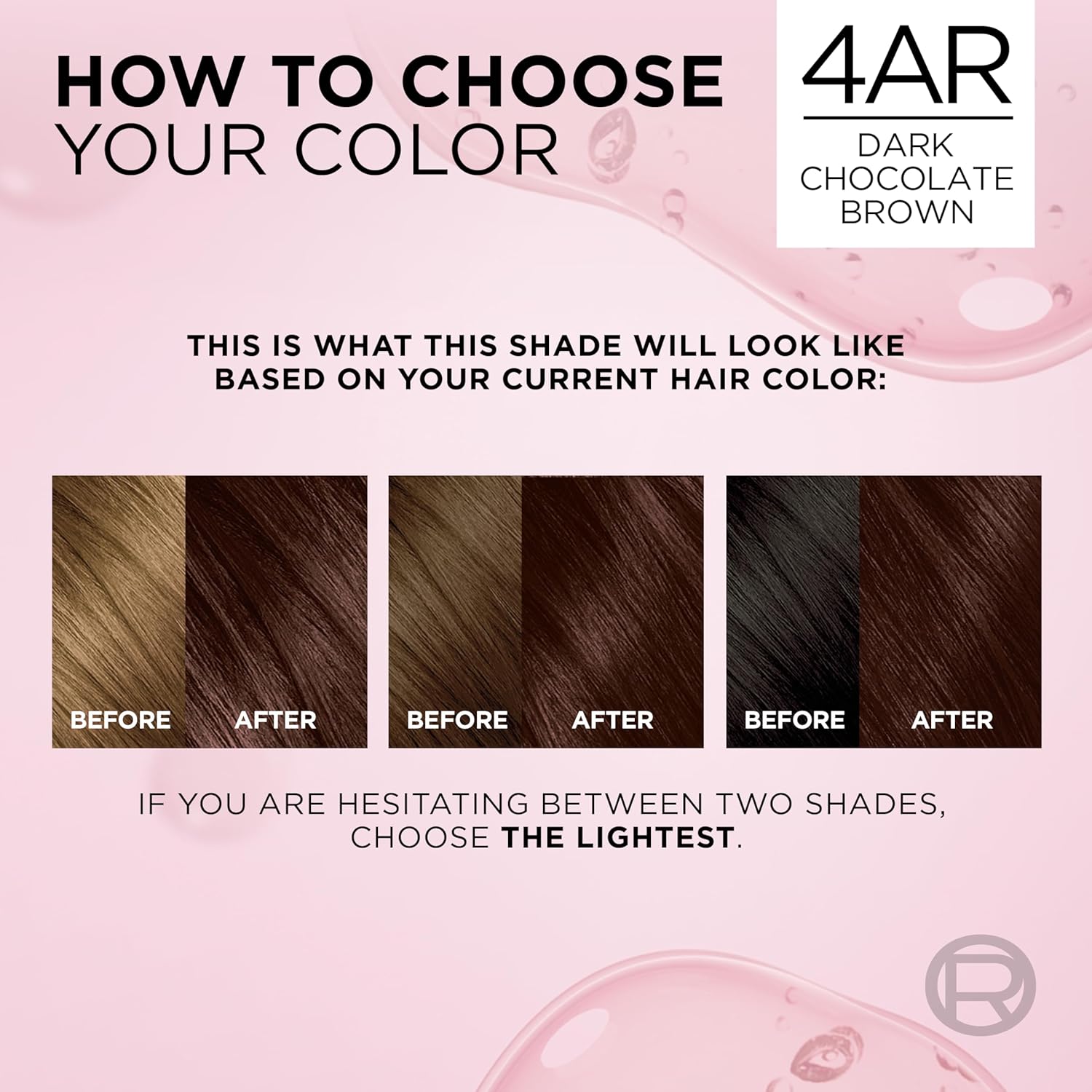L'Oreal Paris Excellence Cool Creme Triple Care Hair Color - 4AR Dark Chocolate Brown