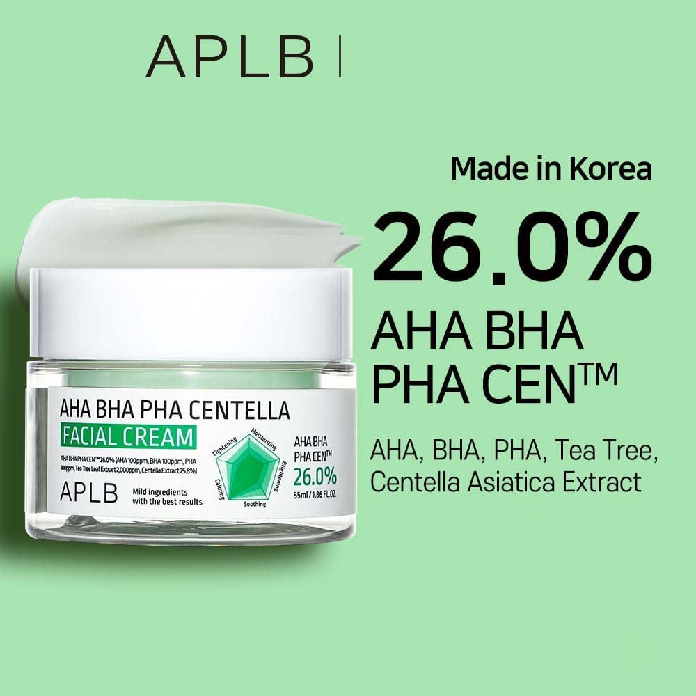 APLB AHA BHA PHA Centella Facial Cream