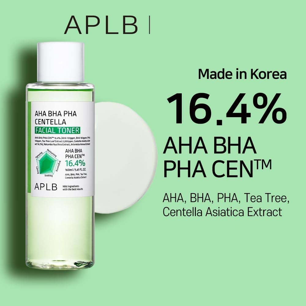 APLB AHA BHA PHA Centella Facial Toner
