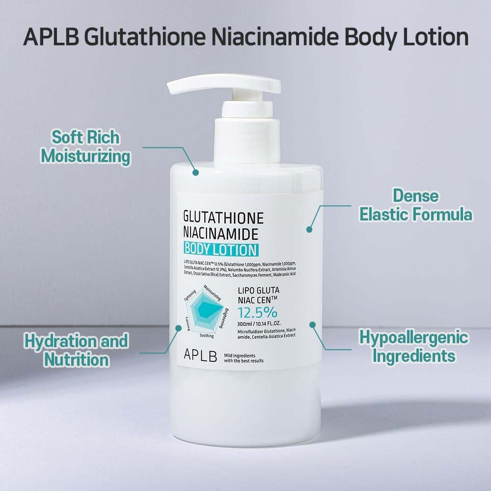APLB Glutathione Niacinamide Body Lotion