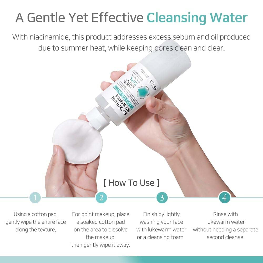 APLB Glutathione Niacinamide Cleansing Water