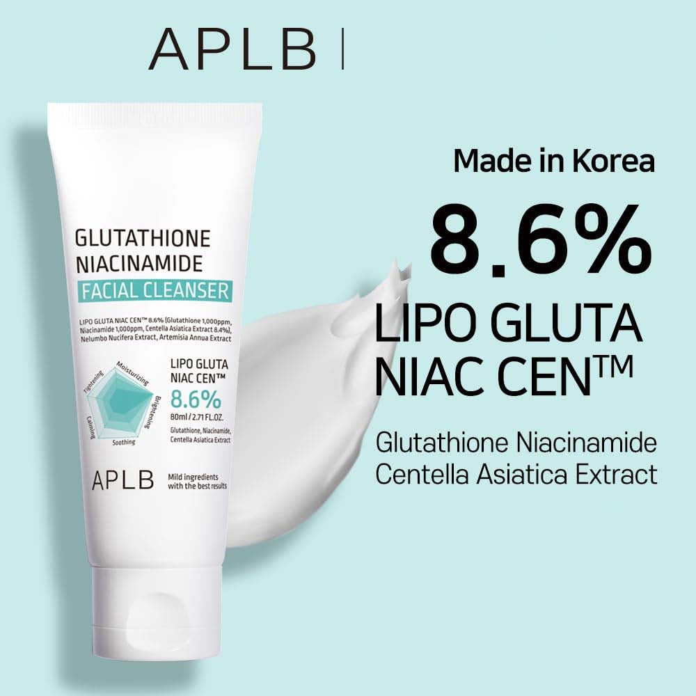 APLB Glutathione Niacinamide Facial Cleanser