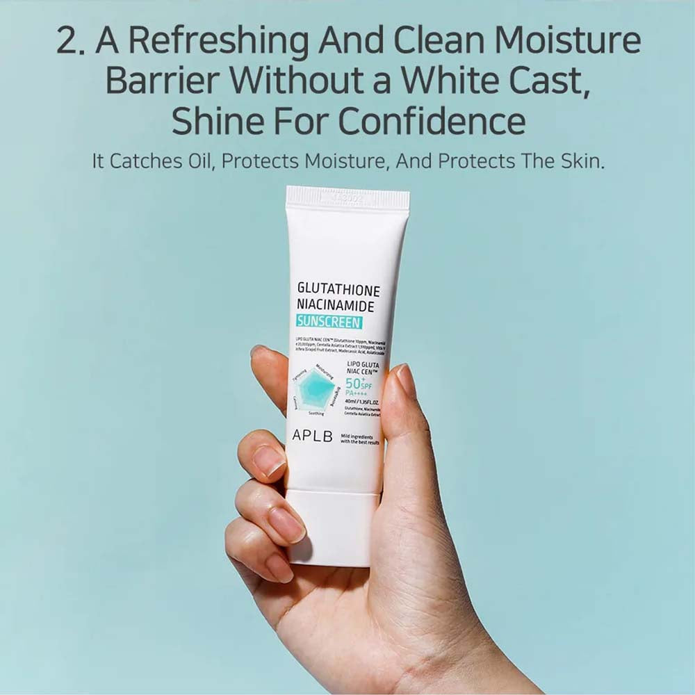APLB Glutathione Niacinamide Sunscreen