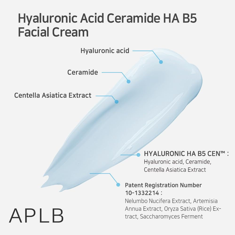 APLB Hyaluronic Acid Ceramide HA B5 Facial Cream