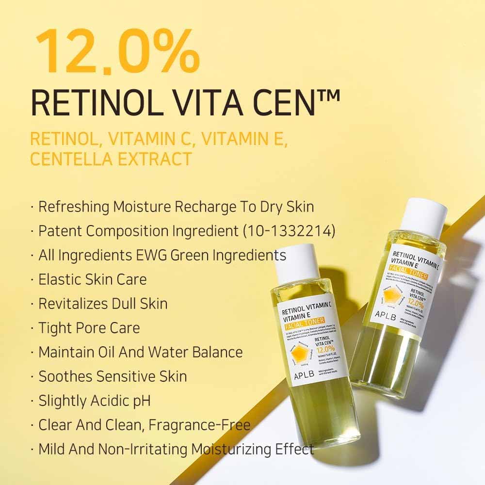 APLB Retinol Vitamin C Vitamin E Facial Toner