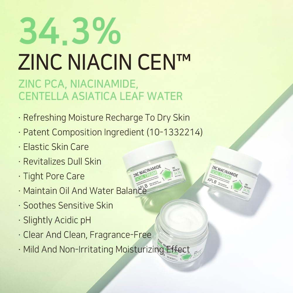 APLB Zinc Niacinamide Facial Cream