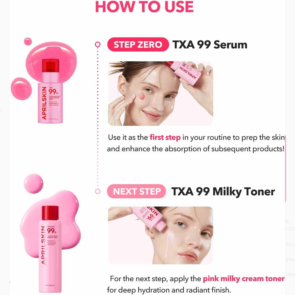 APRILSKIN TXA Niacinamide Toning Shot 99 Serum