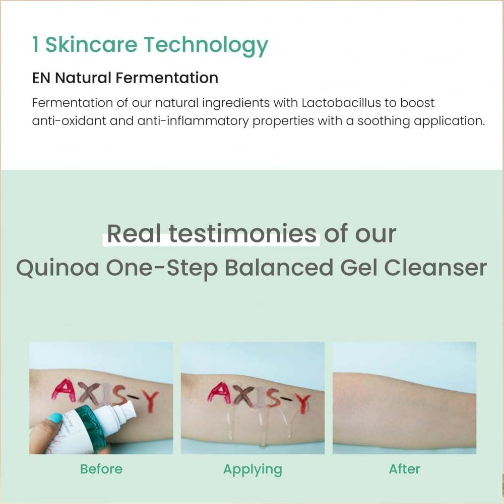 AXIS-Y Quinoa One-Step Balanced Gel Cleanser