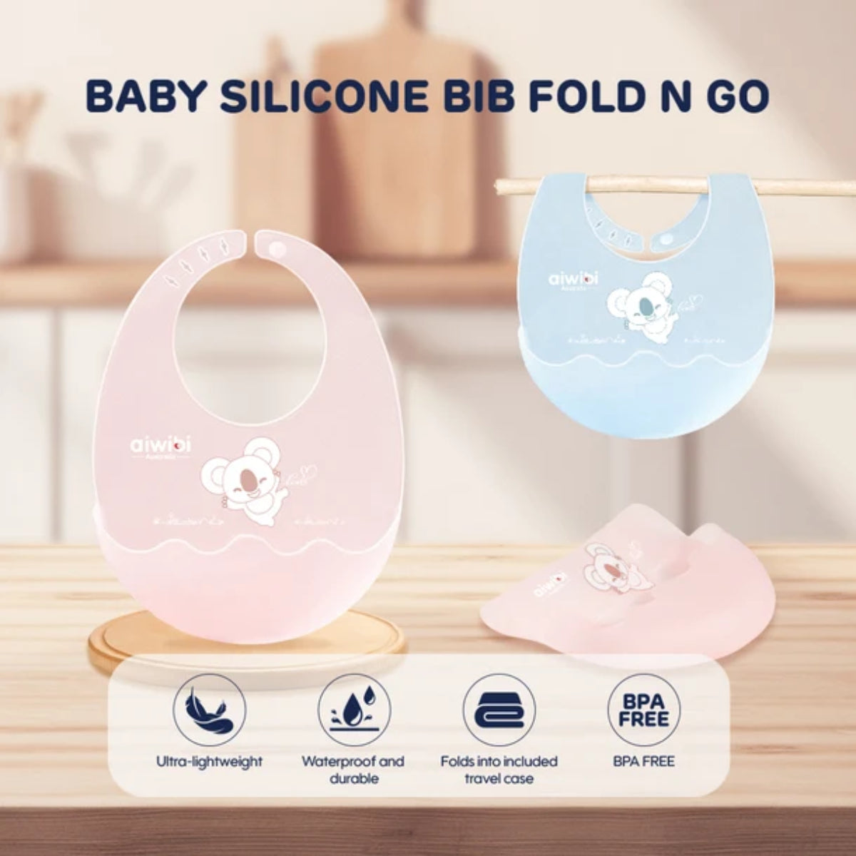 Aiwibi Baby Adjustable Bib