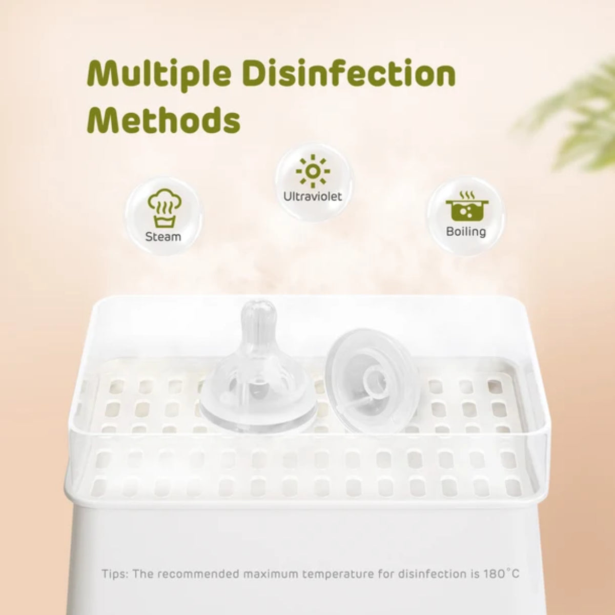 Aiwibi Baby Bottle Nipple S (0- 3 months)