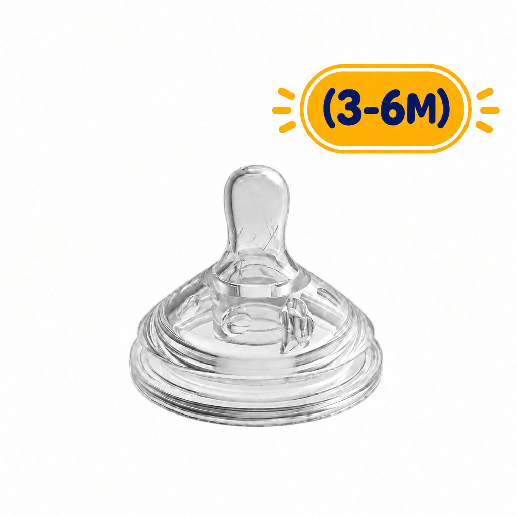 Aiwibi Baby Bottle Nipple M (3-6 months)