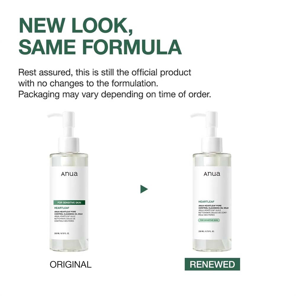 Anua Heartleaf Pore Control Cleansing Oil Mild