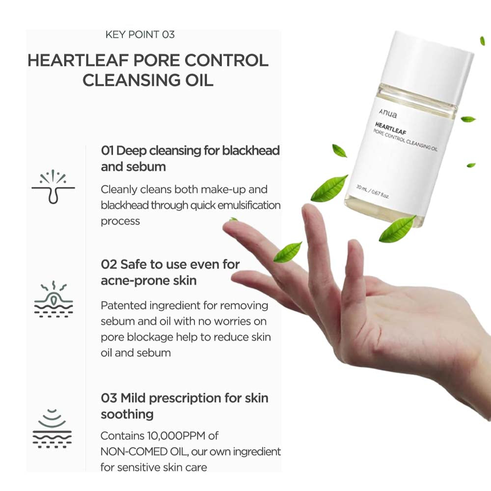 Anua Heartleaf Pore Control Cleansing Oil