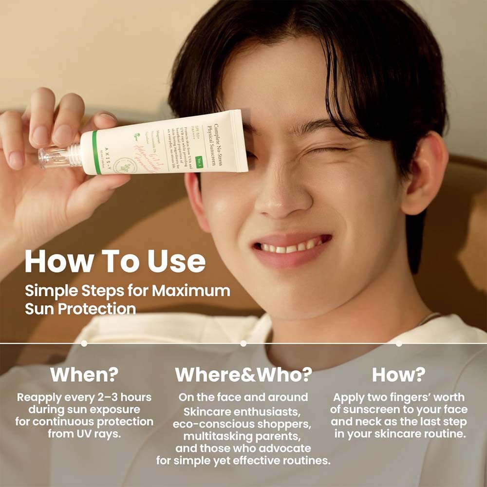 Axis-Y Complete No-Stress Physical Sunscreen V.3
