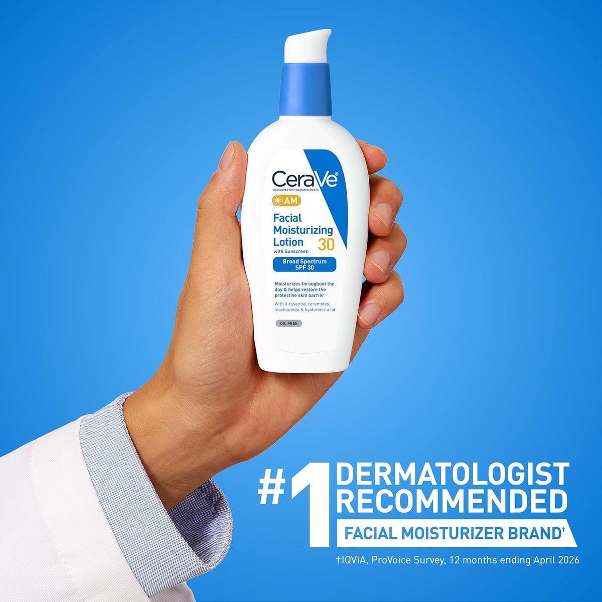 CeraVe AM Facial Moisturizing Lotion AM SPF 30