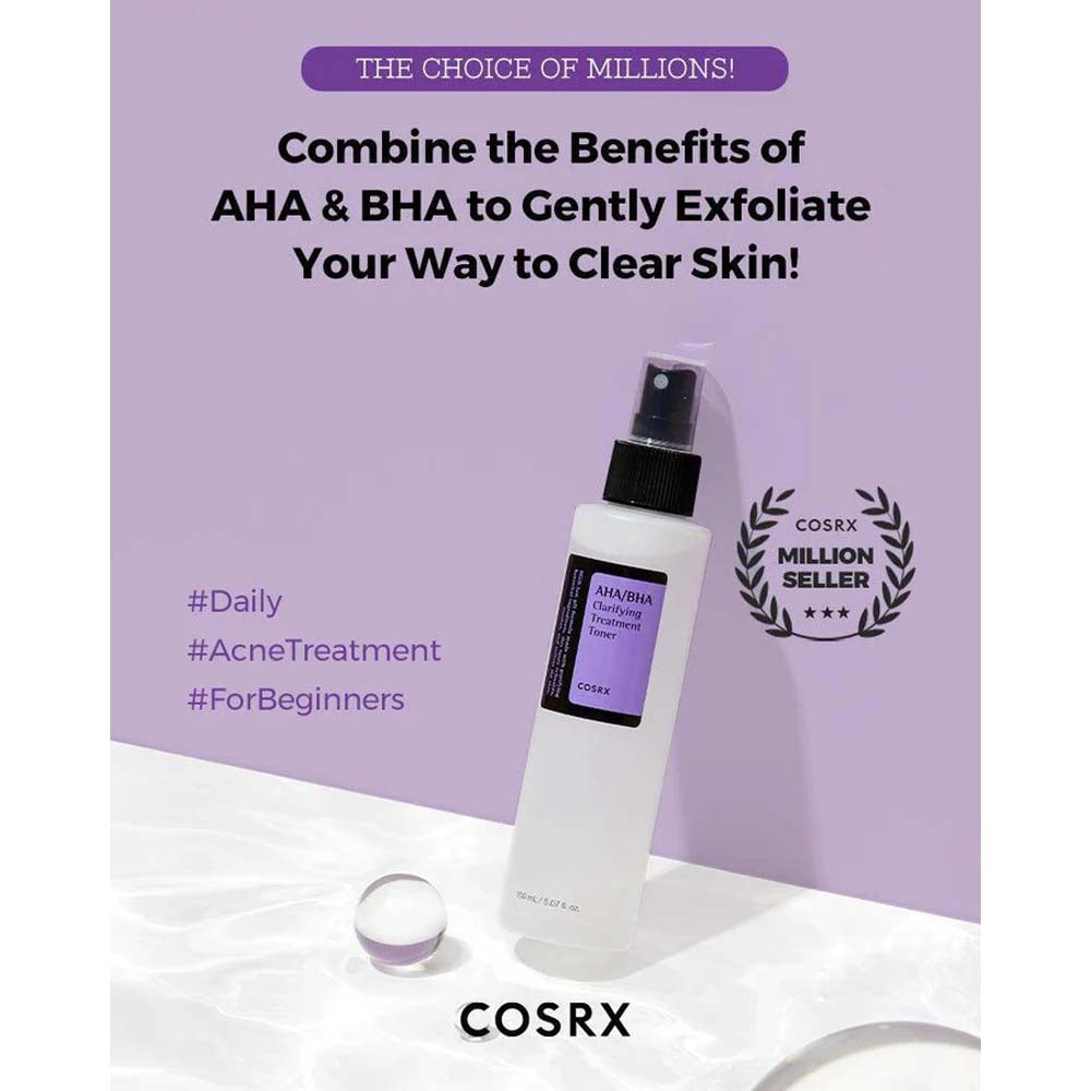 COSRX AHA/BHA Clarifying Treatment Toner