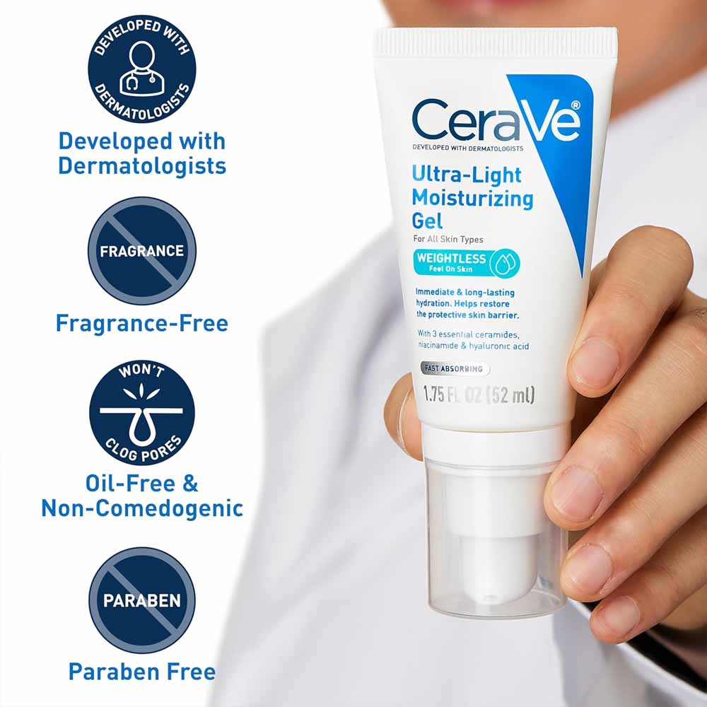CeraVe Ultra-Light Moisturizing Gel USA