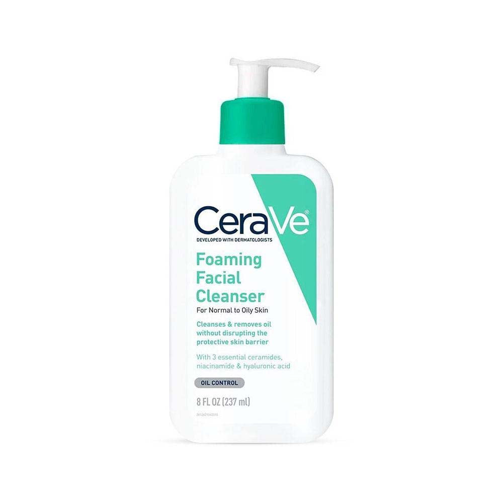 CeraVe Foaming Facial Cleanser For Normal to Oily
