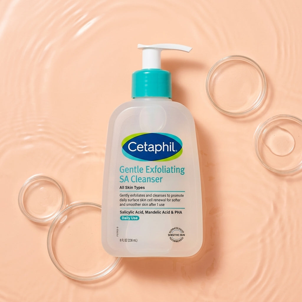 Cetaphil Gentle Exfoliating SA Cleanser for All Skin Types