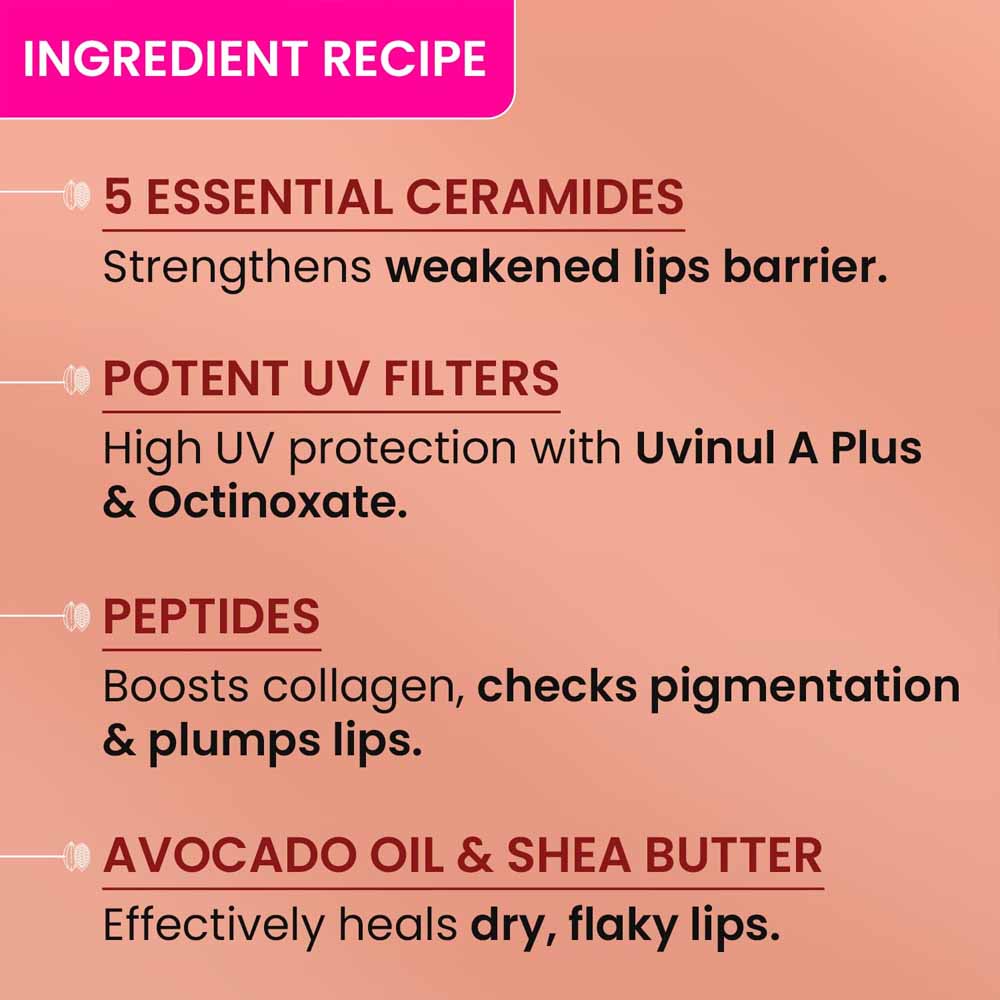 Dot & Key Ceramide + Peptide Lip Balm SPF 50+ PA+++