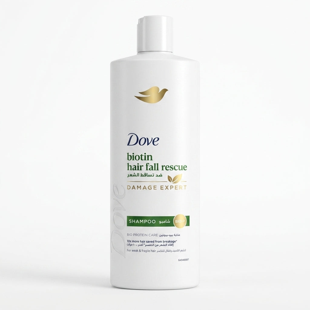 Dove Biotin Hair Fall Rescue Damage Expert Shampoo