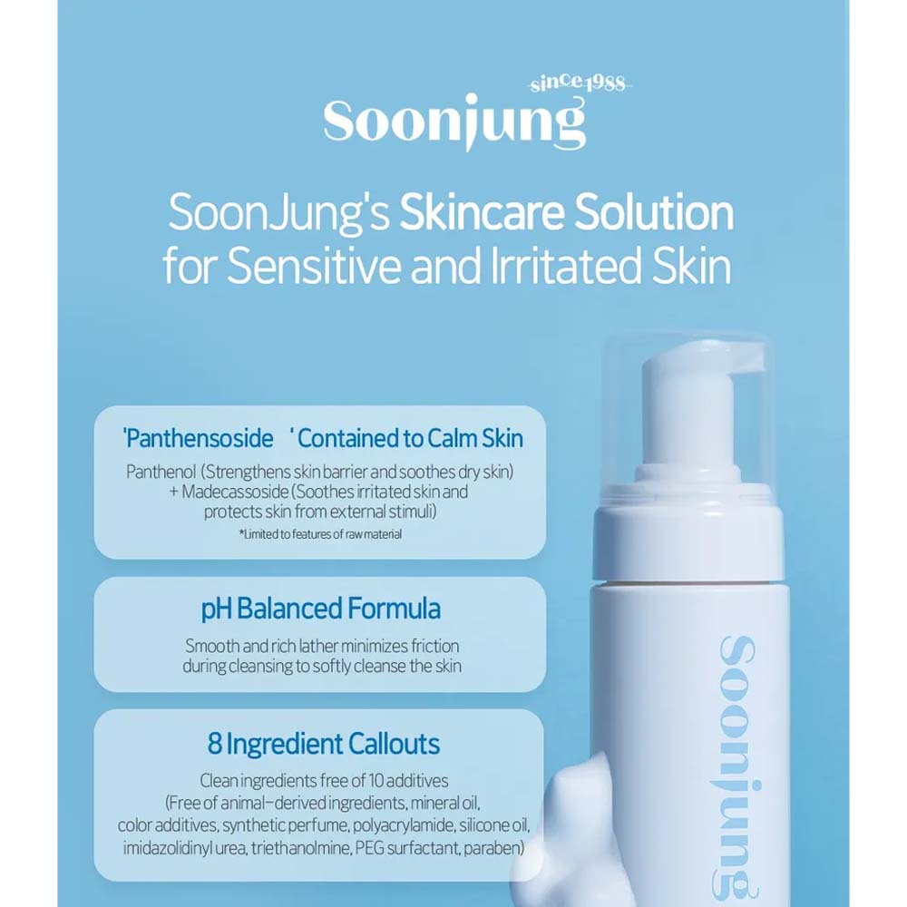 Etude Soon Jung pH 6.5 Whip Cleanser