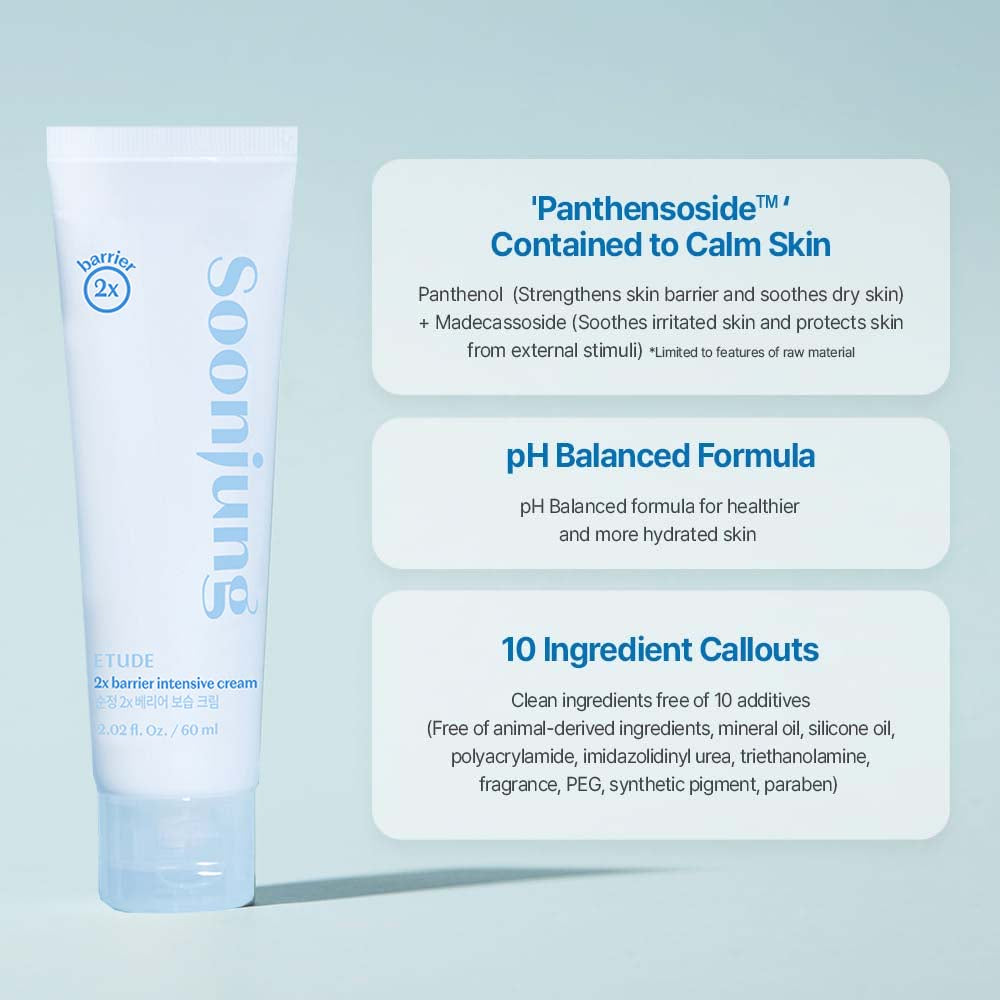 Etude Soonjung 2x Barrier Intensive Cream