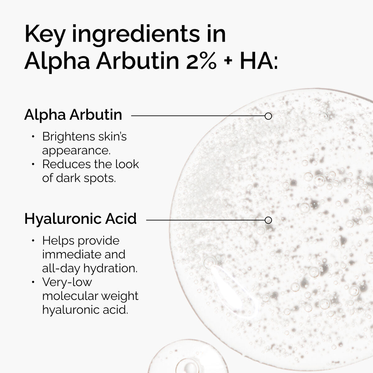 The Ordinary - Alpha Arbutin 2% + HA Serum