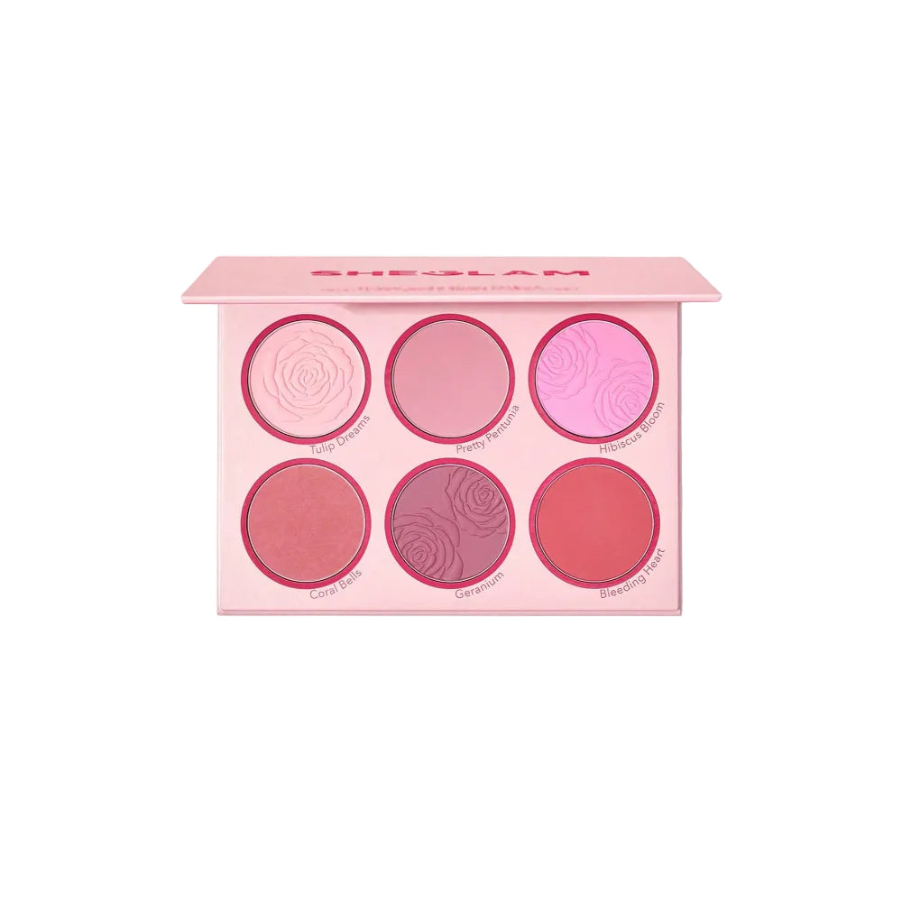 SHEGLAM Floral Flush Blush Palette