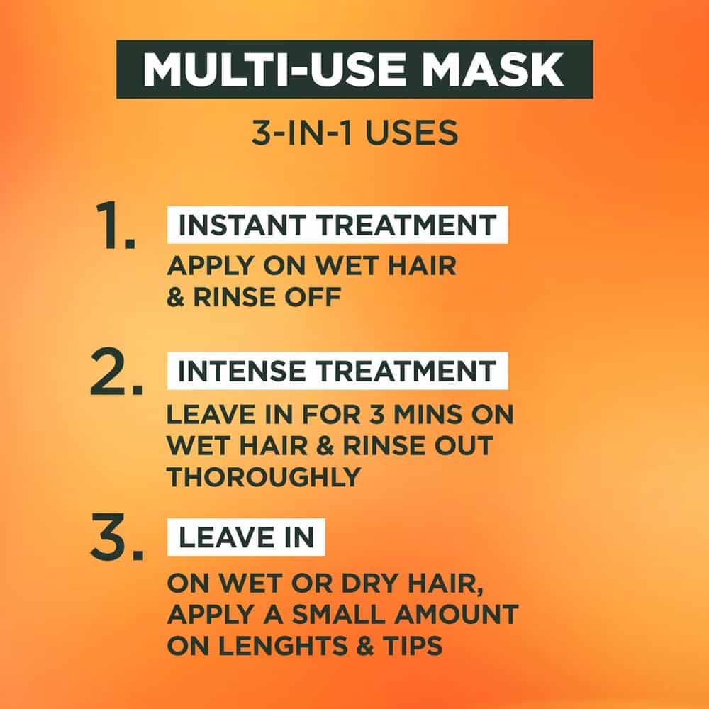 Garnier Ultimate Blends Hair Food Papaya 3-In-1 Dry Hair Mask Treatment