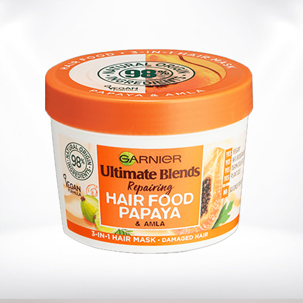 Garnier Ultimate Blends Hair Food Papaya 3-In-1 Dry Hair Mask Treatment