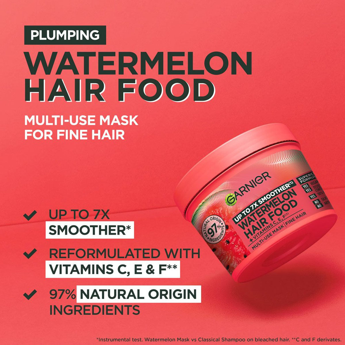 Garnier Ultimate Blends Watermelon Hair Food 3-In-1 Hair Treatment