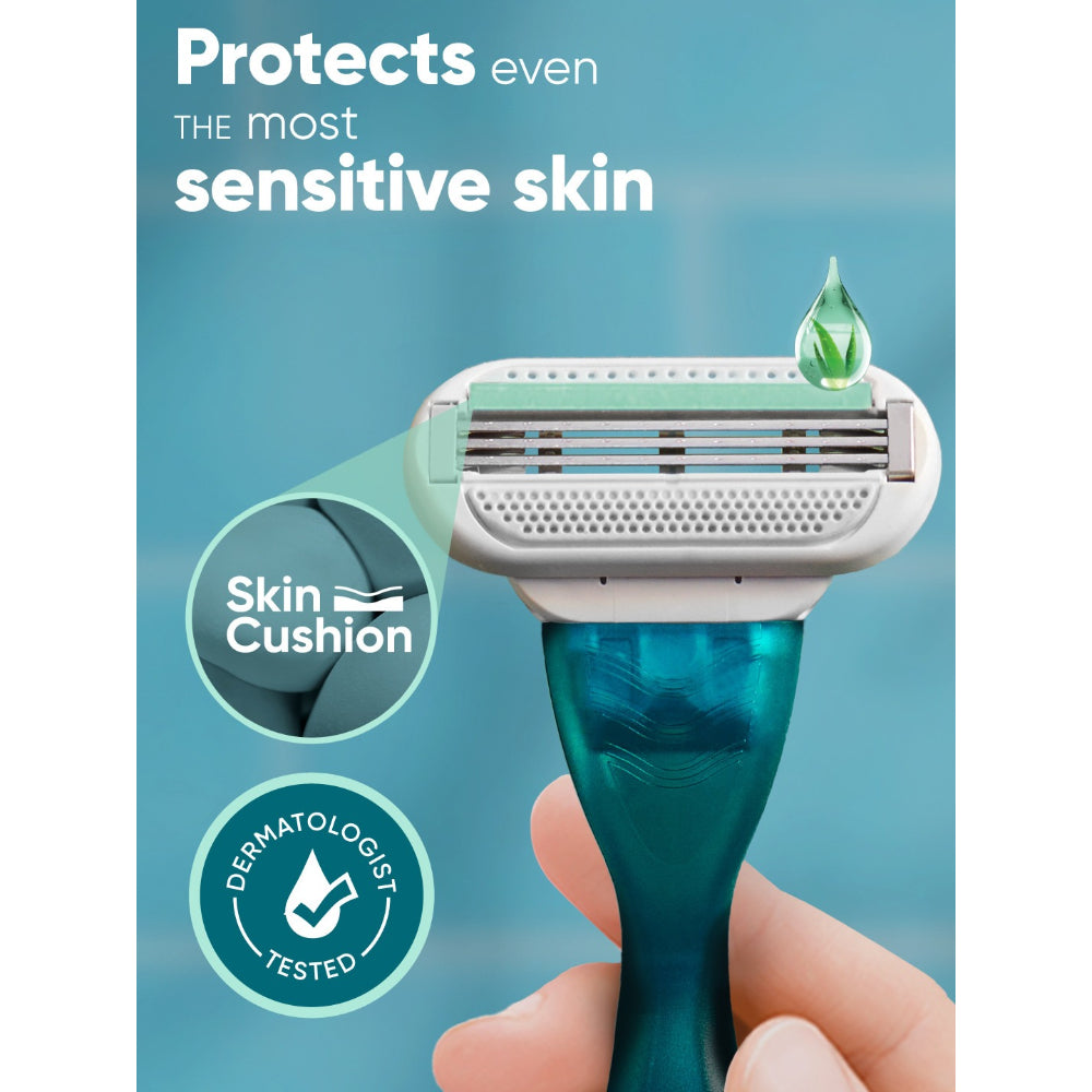 Gillette Venus Smooth Refill Cartridges with Aloe Extracts (4pcs)