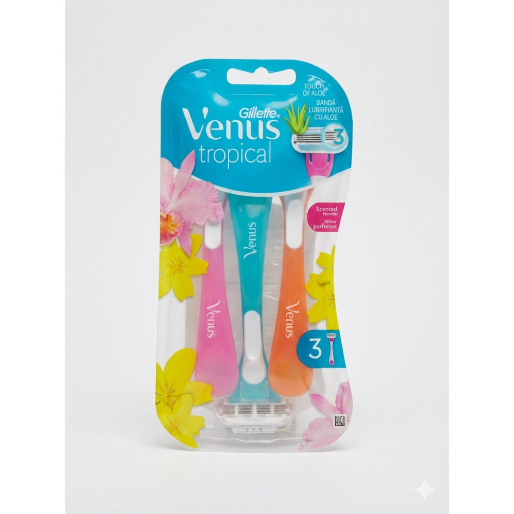 Gillette Venus Tropical Disposable Razors 3pcs