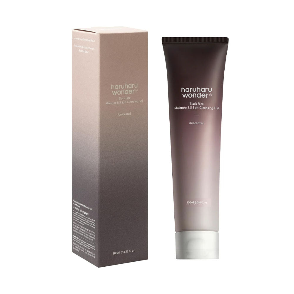 Haruharu Wonder Black Rice Moisture 5.5 Soft Cleansing Gel