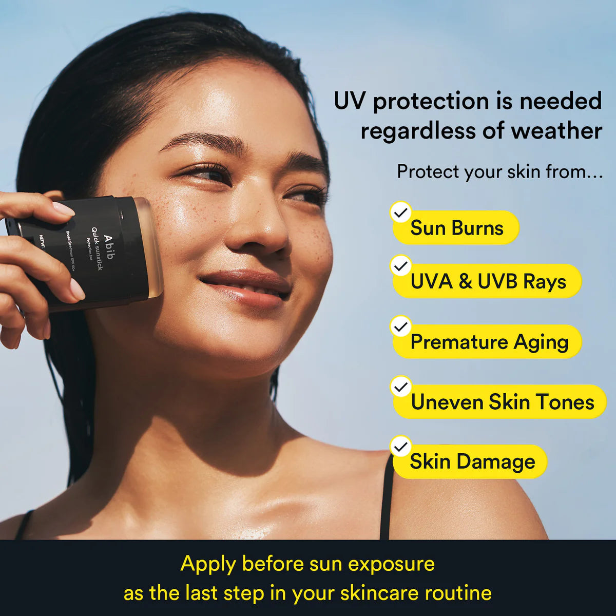 Abib Quick Sunstick Protection Bar SPF50+ PA++++ 22g