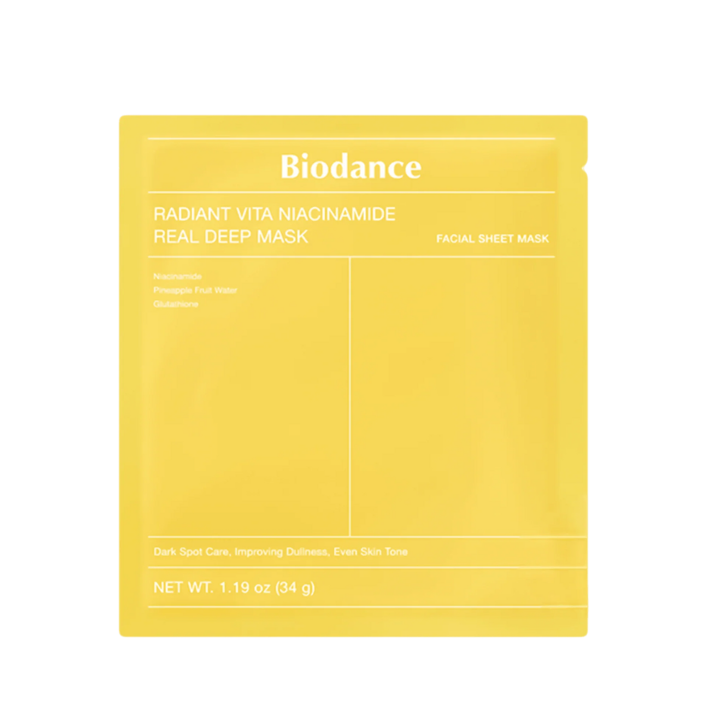 Biodance Radiant Vita Niacinamide Real Deep Mask