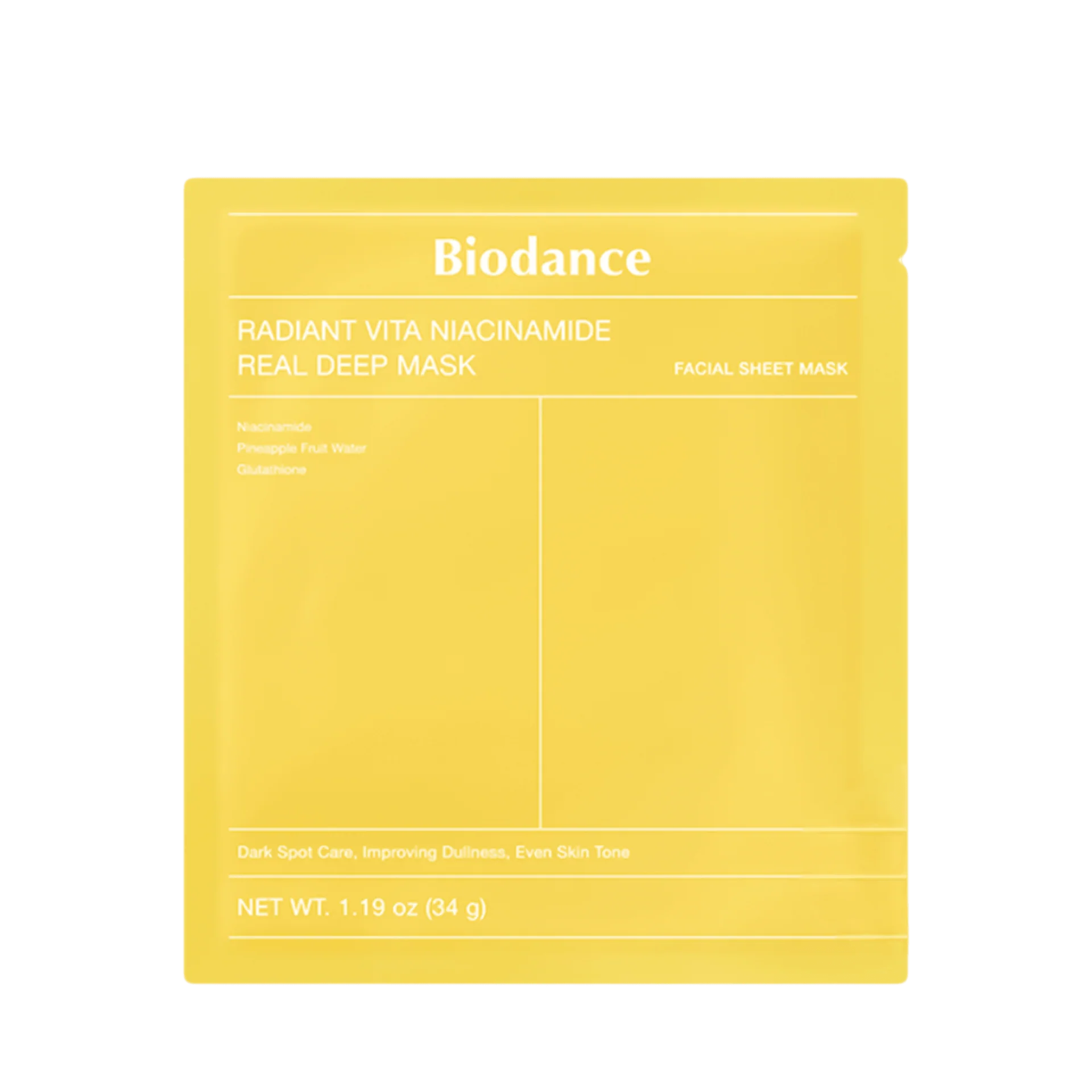 Biodance Radiant Vita Niacinamide Real Deep Mask
